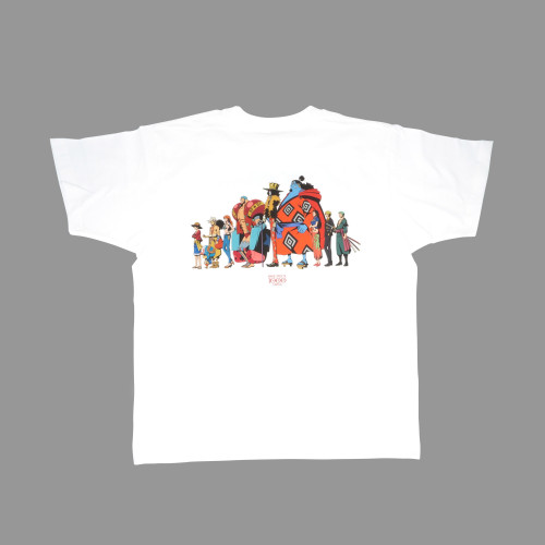 One Piece 1000 LOGS Printed Tee (10 characters, White)