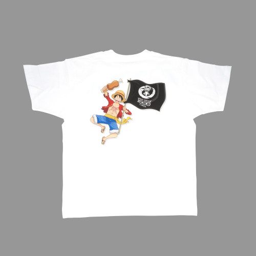 One Piece 1000 LOGS Printed Tee (Luffy, White)