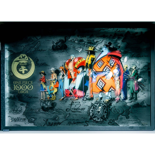 One Piece 1000 LOGS Acrylic Box UV One Piece 1000 LOGS Acrylic Box UV