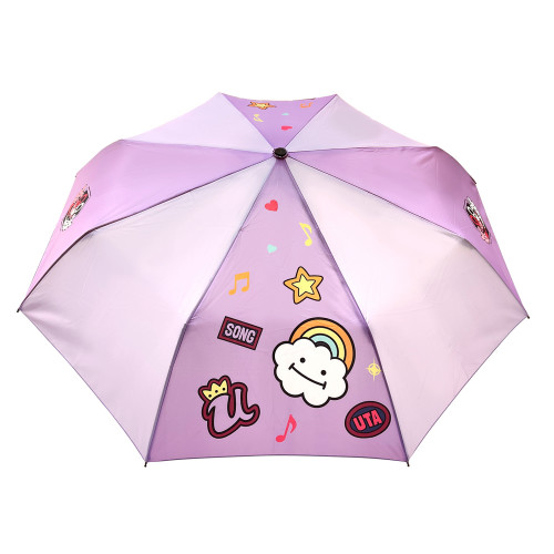 [PRE-ORDER] One Piece Film Red Automatic Foldable Umbrella(Uta logo/ Pink)