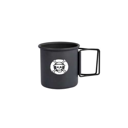 [PRE-ORDER] One Piece Film Red Stainless Steel Camping Mug (Black)