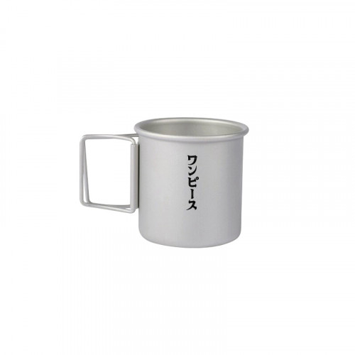 [PRE-ORDER] One Piece Film Red Stainless Steel Camping Mug (Silver)