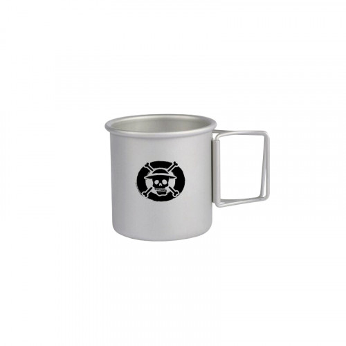[PRE-ORDER] One Piece Film Red Stainless Steel Camping Mug (Silver)