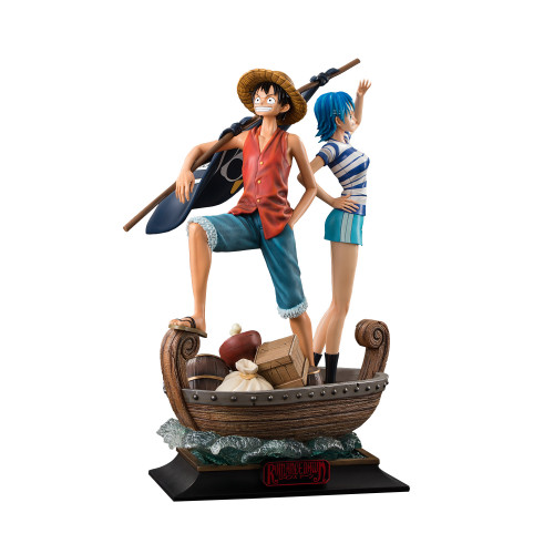 [PRE-ORDER] ONE PIECE: Romance Dawn - Luffy & Ann 1/4 Statue