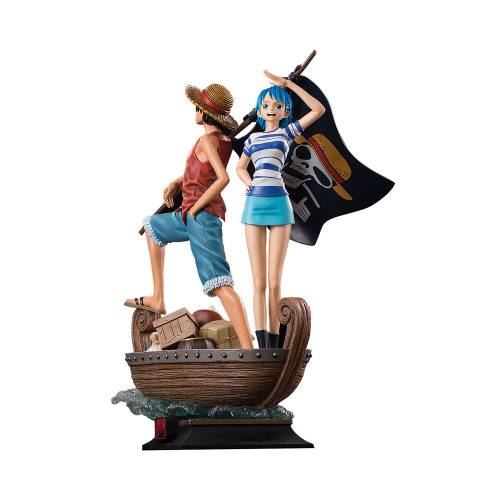 [PRE-ORDER] ONE PIECE: Romance Dawn - Luffy & Ann 1/4 Statue