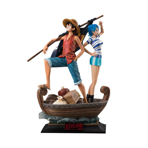 [PRE-ORDER] ONE PIECE: Romance Dawn - Luffy & Ann 1/4 Statue