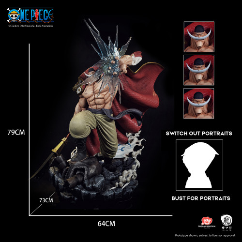 [PRE-ORDER] ONE PIECE: Edward Newgate/WhiteBeard Statue (Deposit). Limited Quantity: Maximum 2pcs per order, for more than 2pcs, orders will be cancelled.