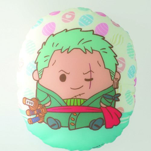 One Piece Mugi Mugi  egg-shaped cushion - Zoro & Sanji